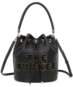 The Bucket Hobo Bag TB2-L9018 BLACK